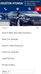 Mobile Screenshot of houstonhyundai.com